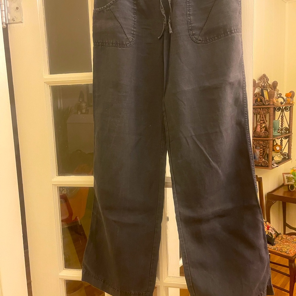Athleta drawstring linen pants good condition